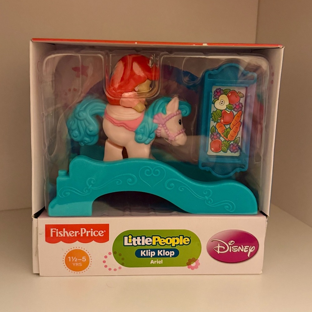 Little People Klip Klop Princess Ariel NIB